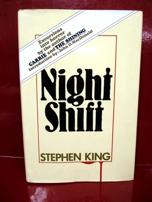 Night Shift by Stephen King Doubleday Hardcover Taped Dust Jacket 1978 VG Clean - Image 1 of 4