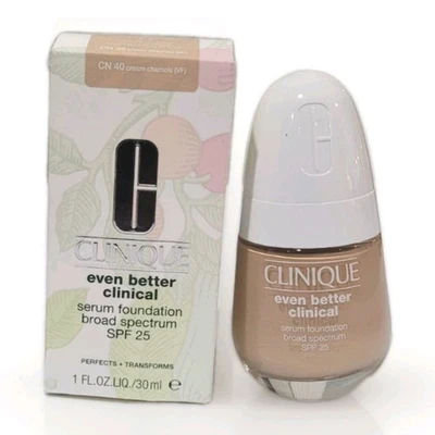 CLINIQUE Even Better Clinical Serum Foundation SPF 25-  CN 40 Cream Chamois 1 OZ - Image 1 of 4