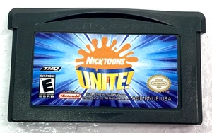 Game Boy Advance Nicktoons Unite Video Game Cartridge Nintendo 2005 - Picture 1 of 3