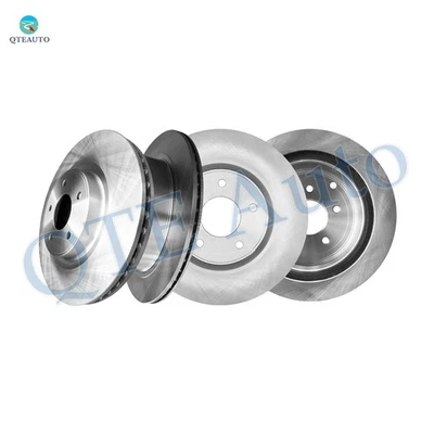 Set of 4 Front 320mm-Rear 308mm Brake Disc Rotors For 2016-2020 Infiniti QX60 - Image 1 of 4