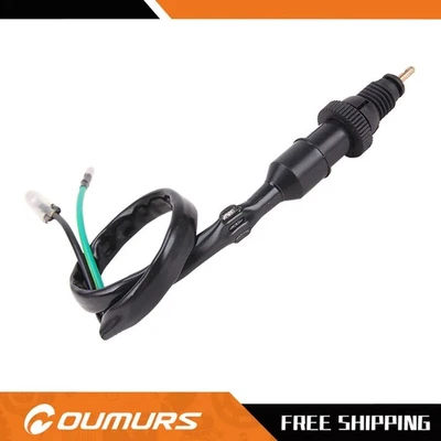 Interruptor de luz de freno trasero universal de 2 cables para ATV Honda Kawasaki Suzuki Yamaha Foto 1 de 4