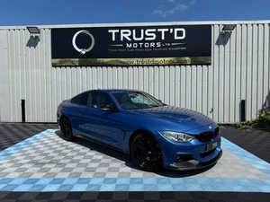 2015 15 BMW 435D XDRIVE M SPORT COUPE 3.0L F32 71K BLUE 308 BHP STUNNING - Picture 1 of 24