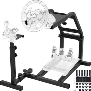 Support de Volant de Course Acier au Carbone Hauteur Réglable 57 - 72,5 cm - Foto 1 di 11