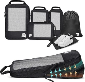 Compression Packing Cubes for Suitcases - 6 Pieces - Picture 1 of 6