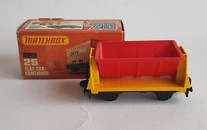 Matchbox Superfast No. 25, Flat Car/Container Superb Mint Condition - Picture 1 of 10