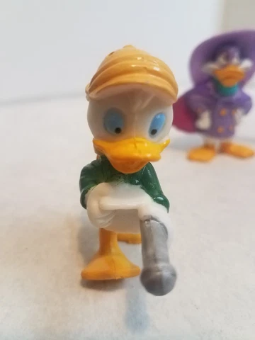 Lot of 3 Disney Duck tales/ Darkwing Duck Kelloggs PVC Figures 1991 Cover