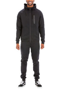 Men’s Tracksuit Set – Tech Fleece Track Suit Hooded Jacket and Pant Set S-3XL 