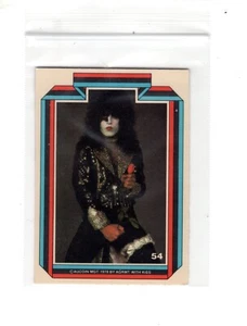 PIEZA DE ROMPECABEZAS DE TARJETA DE COLECCIONISTA KISS #54 1978 DONRUSS AND AUCOIN MGT - Imagen 1 de 2