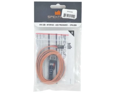 Spektrum RC AS3X Programming Cable w/ USB Interface SPMA3065 : AR636 AR7350 - Image 1 of 2