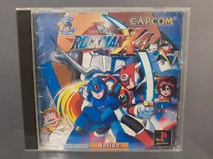 SONY Playstation 1 PS1 Rockman X4 Megaman X4 Versión Japón En Caja - Imagen 1 de 3