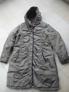 DreiMaster 46 Winterparka Jacke Damen Winter Kapuzen braun taupe - Bild 1 von 13