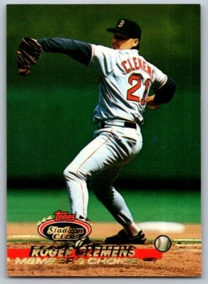 1993 Stadium Club Members Only Roger Clemens Boston Red Sox #748 - Image 1 of 2