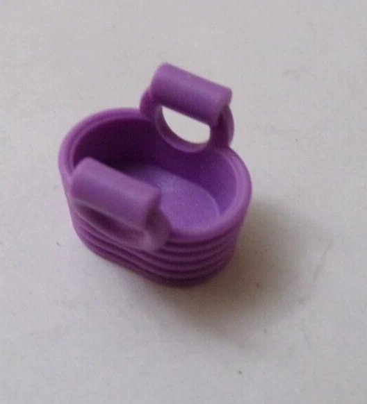 Lego x1 Light Purple Mini Figure Utensil Basket, 93092 (028-141) - Image 1 of 1