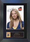 KALEY CUOCO Signed Mounted Reproduction Autograph Photo Prints A4 354