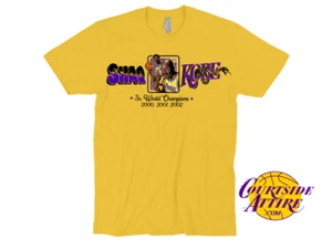 Shaq and Kobe Duo Bryant O'neal Lakers Los Angeles Shirt Unisex Adult jersey - Picture 1 of 2