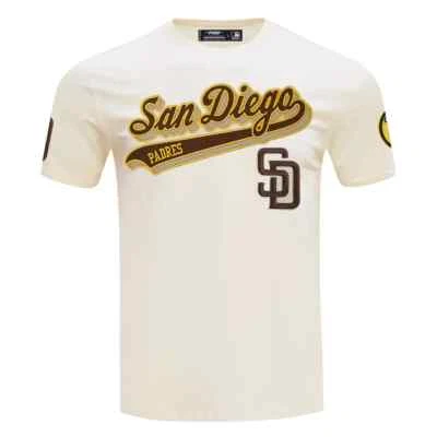 Pro Standard - MLB San Diego Padres Script Tail Men's Top - Eggshell - Image 1 of 4