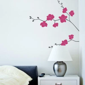 Orchid Flower Wall Decal - Picture 1 of 7
