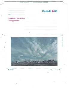 Canada 1976 Aerogramme Pacific Sky #A62 Unused - Picture 1 of 1