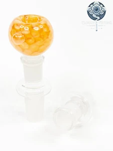 2x 18mm to 14mm Male Glass Adapter For Water Pipe Smoking Bong - Imagen 1 de 4