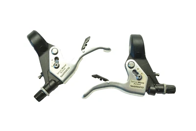 VINTAGE SHIMANO LX SERVO-WAVE ACTION BICYCLE SLR CANTILEVER BRAKE LEVERS BL-M600 - Image 1 of 4