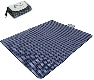 Family Outdoor Waterproof Durable Picnic Blankets with Carry Strap,Foldable 5... - Picture 1 of 12