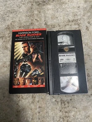 Blade Runner The Director's Cut 1991 VHS Widescreen Edition GUC Harrison Ford - Image 1 of 2