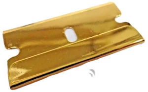 Gold Razor Blade, Razor Blade, Novelty Razor Blade **FREE SHIPPING** - Picture 1 of 2