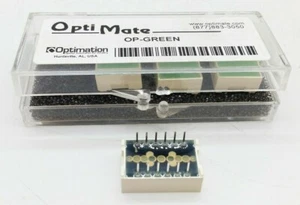 OptiMate PB95-LBRG13 OP-GREEN Panel Lamps - Box of 4 - Picture 1 of 3