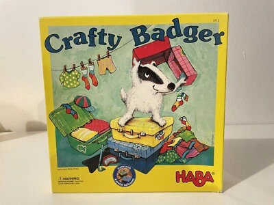 Discontinued HABA Crafty Badger Game 2-4 Players Ages 4+ Made in Germany - Image 1 of 4