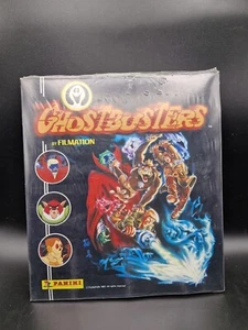 PANINI GHOSTBUSTERS SEALED FULL SET INSIDE FIGURINE ALBUM - Picture 1 of 2