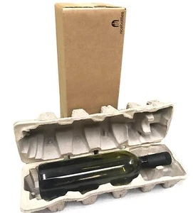 Wine Shipping Box Single - Pack of 3 - Picture 1 of 3