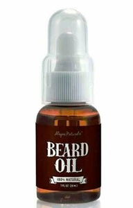 Pure Natural Organic Beard Oil & Leave-In Conditioner (1 oz.) Jojoba & Argan Oil - Picture 1 of 6