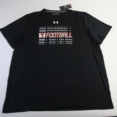 Texas Tech Red Raiders Under Armour HeatGear Short Sleeve Shirt Men's New Cover