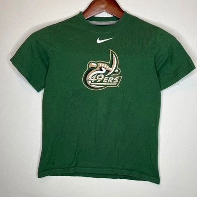 Nike UNC Charlotte 49ers Green Graphic T-Shirt Youth XS - Image 1 of 4