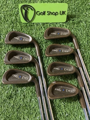 PING EYE 2 + BECU BERYLLIUM COPPER IRONS 4-PW BLUE DOT - Image 1 of 4