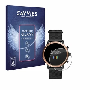 3x Savvies Schutzglas für Fossil Julianna HR (5.Gen) Echt Glas Panzer Display - Zdjęcie 1 z 7