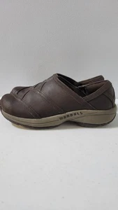 Merrell Jovilee Brown Leather Slip On Women 8.5 US J178607C - Picture 1 of 5