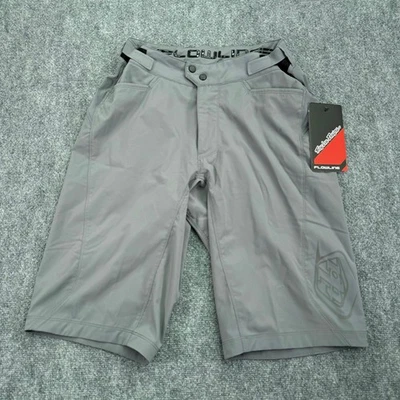 Pantalones Cortos Troy Lee Designs Flowline Para Hombres 32x13 Carbón Bicicleta de Montaña Sin Forro Nuevos Foto 1 de 4