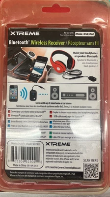 Sealed Xtreme Bluetooth Wireless Receiver For Car Or Mobile Audio Stereo - Image 1 of 2