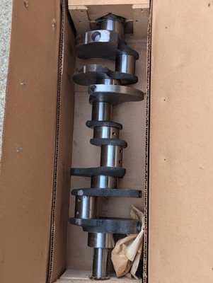 Коленвал Studebaker новый из старых запасов 259 1955-1964 (такт 3 1/4 дюйма) (длина морды 3 1/4  - Изображение 1 из 4