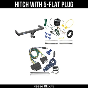 Trailer Hitch + 5 Way Wiring For 11-15 Audi Q5 15-25 Porsche Macan Exc S-Models - Picture 1 of 3