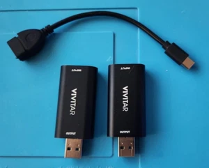 2 Vivitar VIVRW7310 Creator Series HDMI to USB Capture Card with Real-time HDMI - Picture 1 of 5