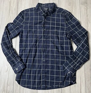 French Connection Mens Long Sleeve Shirt Size M Slim Fit - Picture 1 of 5