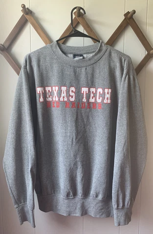 Texas Tech Sweatshirt Size Small Red Raiders Cover