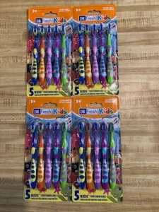 Lot 4 Packs Dr. Fresh Kids Toothbrushes Extra Soft Bristles (20 total brushes) - Picture 1 of 1