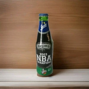 2003 Sprite NBA Champions San Antonio Spurs Commemorative Bottle~8 Oz. Unopened - Picture 1 of 6