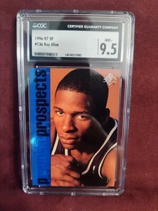 RAY ALLEN 1996-97 SP ROOKIE RC #136 CGC 9.5 - Picture 1 of 1