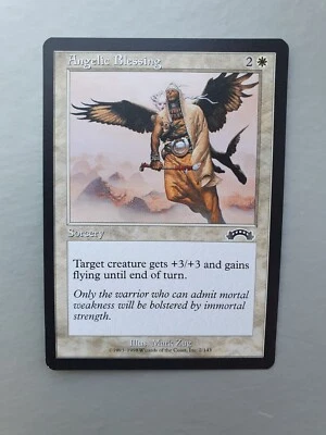 Angelic Blessing , MTG Exodus (1998), Common White Sorcery NM - Image 1 of 2