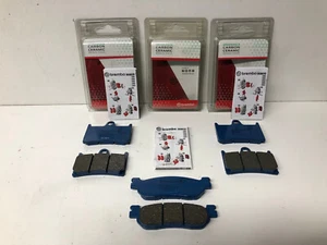 Brembo Bremsbeläge Bremsklötze Bremse vorne + hinten Yamaha R6 YZF-R6 600 RJ03 - Picture 1 of 5