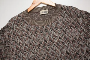 Missoni Sport Abstract Knitted Sweater Made In Italy 48 - Picture 1 of 7